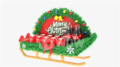 Creatieve kerstdisplays voor promotie in de winkel- tijdens de feestdagen