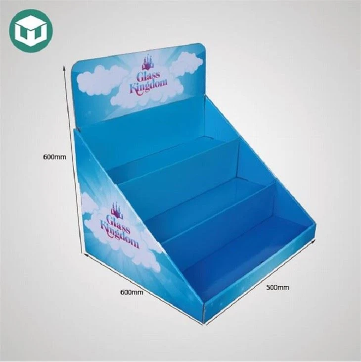 Chinese Manufacture Pos Cardboard Counter Display Stand